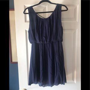 Navy blue dress